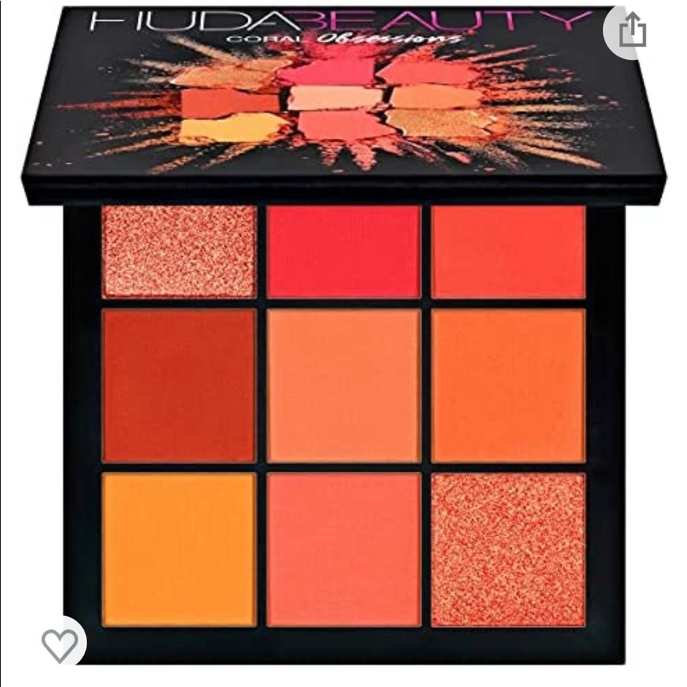 New Huda Beauty Coral Obsessions eyeshadow palette - Picture 5 of 5